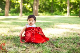 Baby In camera bag