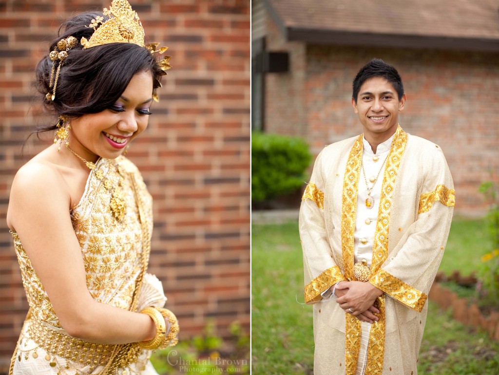 Cambodian gold wedding outfits Dallas Cambodian gold wedding outfits Dallas