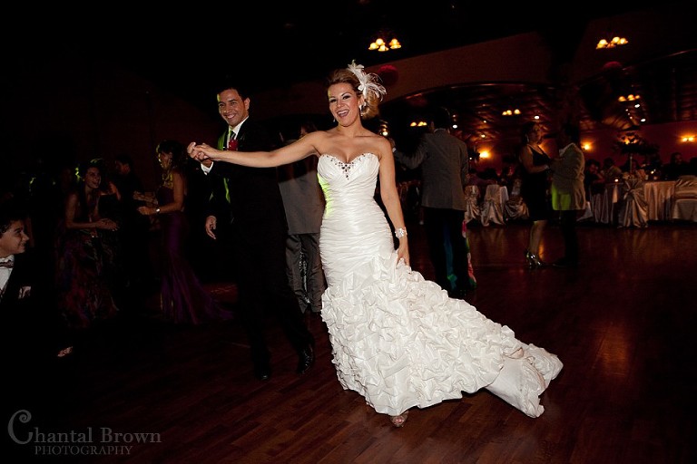 Groom swift bride away at Southfork Ranch wedding in Parker TX