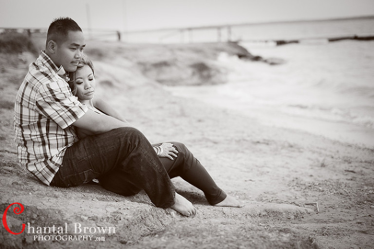 Grapevine Lake in Texas Engagement