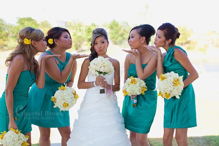 Dallas Ft Worth Cambodian Wedding bridesmaid dresses