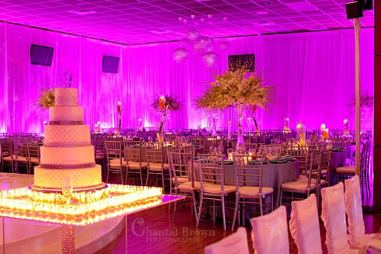 Dallas wedding reception beautiful detailed diamond crystal white roses wedding cake