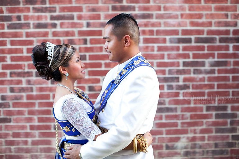 ft worth cambodian wedding bride and groom