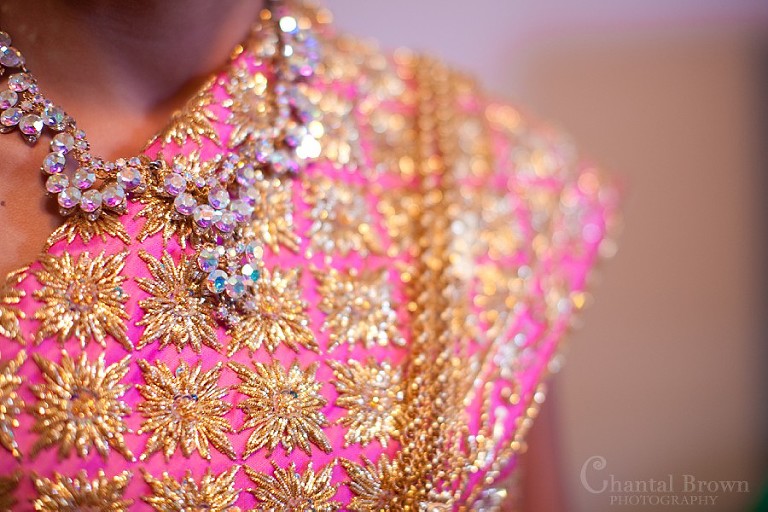 ft worth cambodian wedding sparkling pink diamond khmer outfit