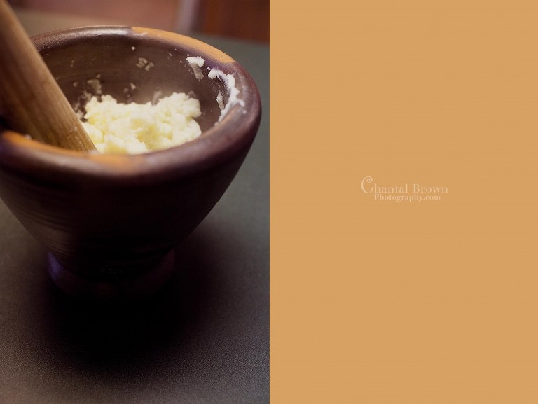 how to mash potato using mortar and pestle