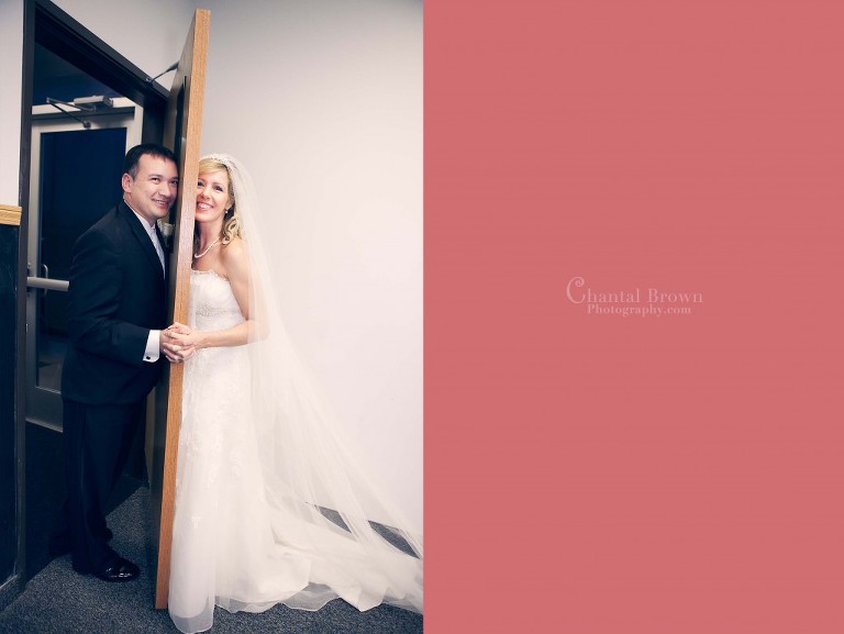 bride groom did not see each other but able to feel one another with voices and by touching