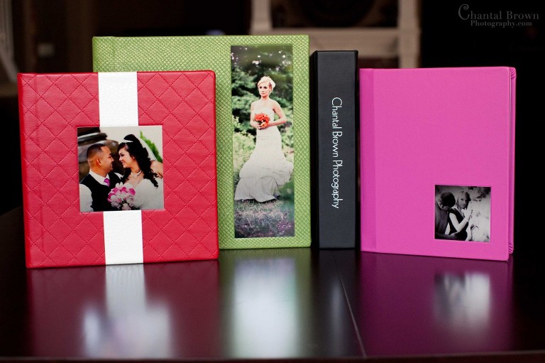 Gorgeous fine black pink and red fine leather wedding albums in Lawton Oklahoma