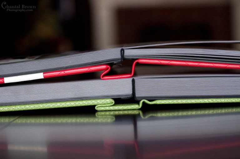 Flushmount wedding album split binding with thick pages in Lawton Oklahoma