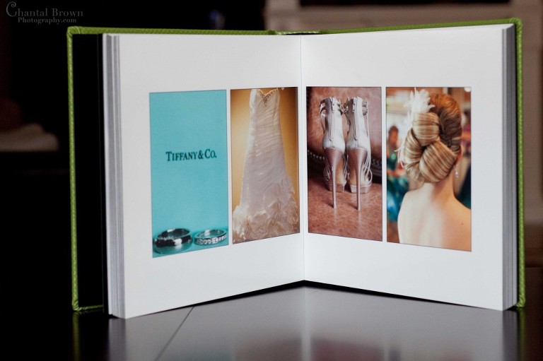 Gorgeous flush mount wedding album with thick pages split binding in Lawton Oklahoma