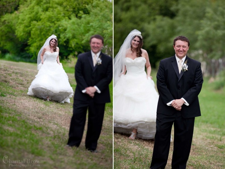 Wedding First Look Lawton Oklahoma