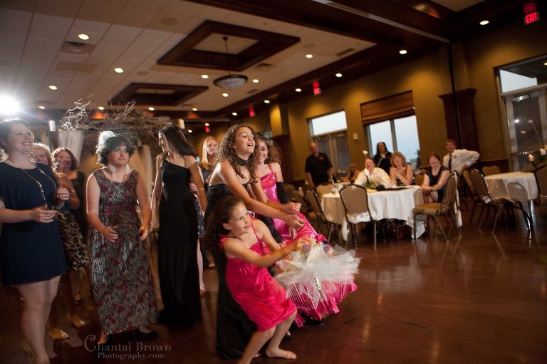 brooch bouquet toss inside Cameron University McMahon Lawton Oklahoma