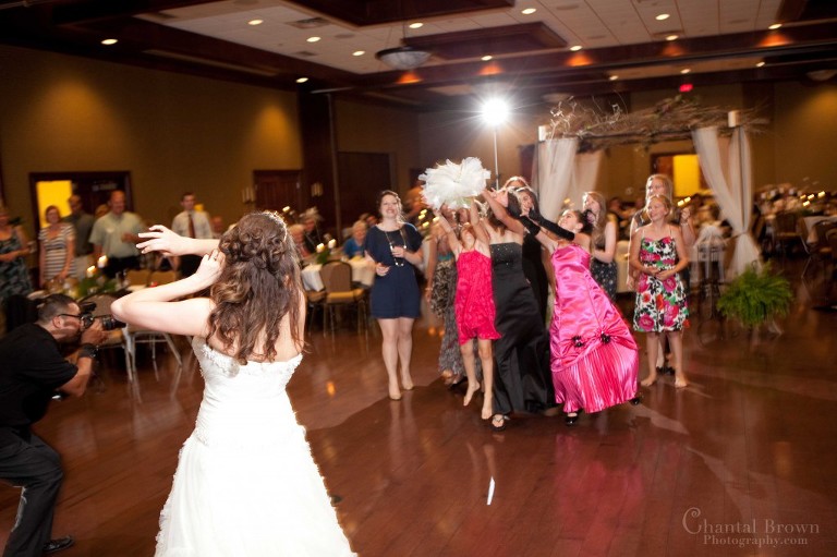 brooch bouquet wedding toss Cameron University McMahon Lawton Oklahoma