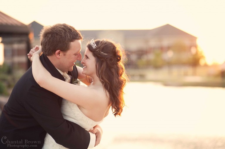 sunset wedding Cameron University Lawton OK