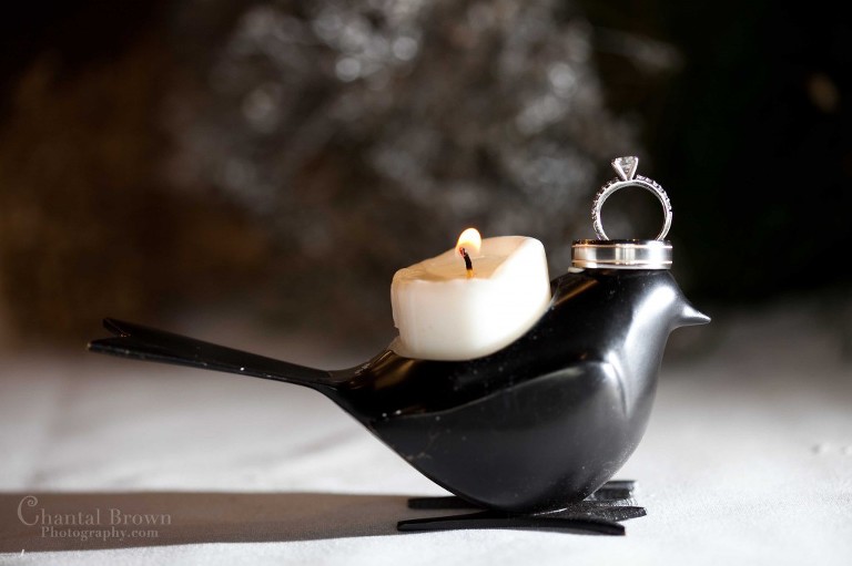 wedding rings candle dove Lawton Okahoma