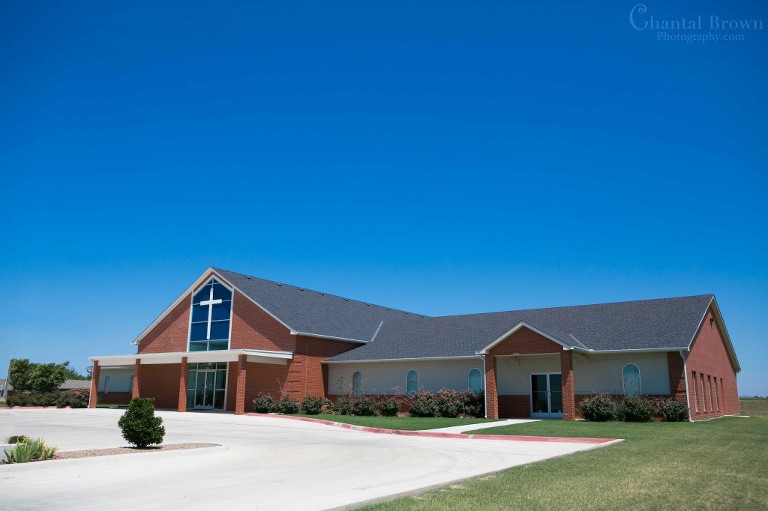 New Light United Methodist Church wedding ceremony in Lawton Oklahoma