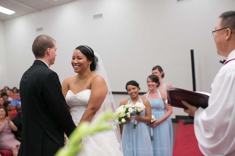 bride groom happy smiling new light methodist church Lawton Oklahoma