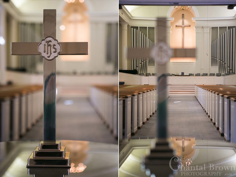 Royal Lane Church wedding ceremony cross Dallas Wedding Photographer