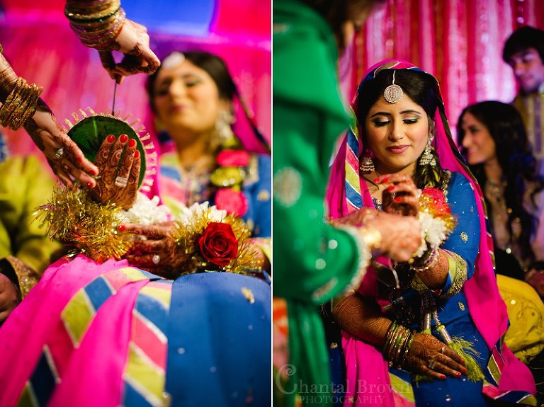 Indian Wedding at El Dorado Country Club in McKinney Texas blessing