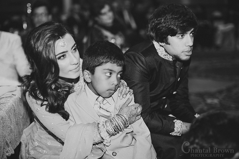 Guests watching Indian wedding ceremony at Marriott Renaissance hotel in Richardson Texas