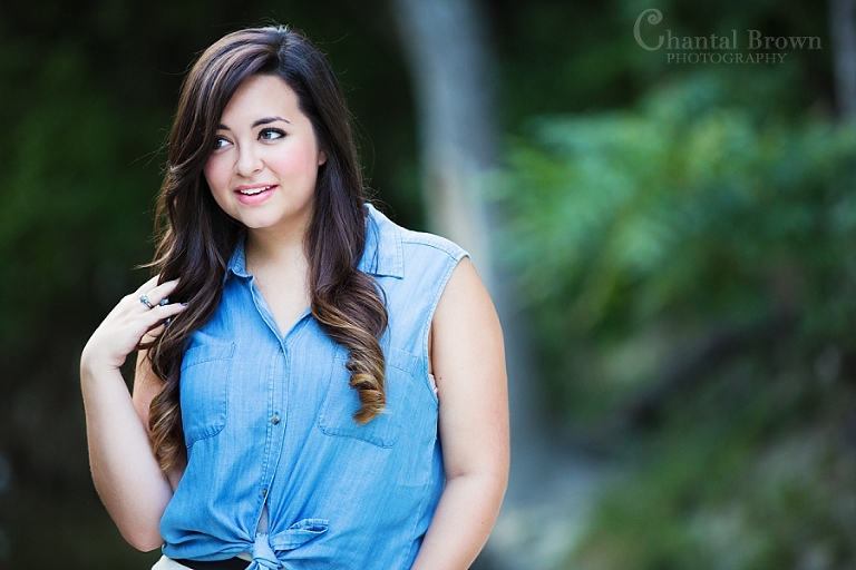 Wylie East high school senior portraits at a park in Texas