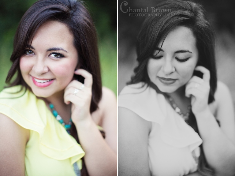 Wylie East High School senior portraits black and white picture smiling close up