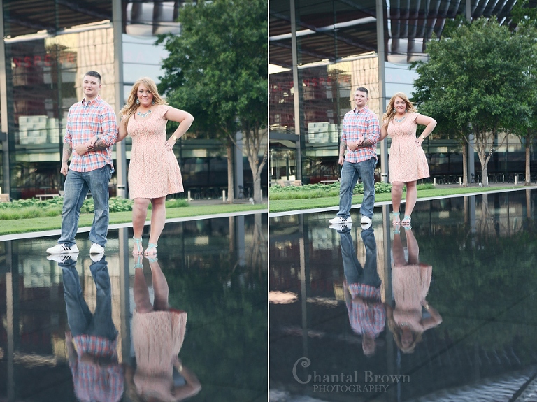 Downtown Dallas Engagement at att Opera Windspear Performing Art