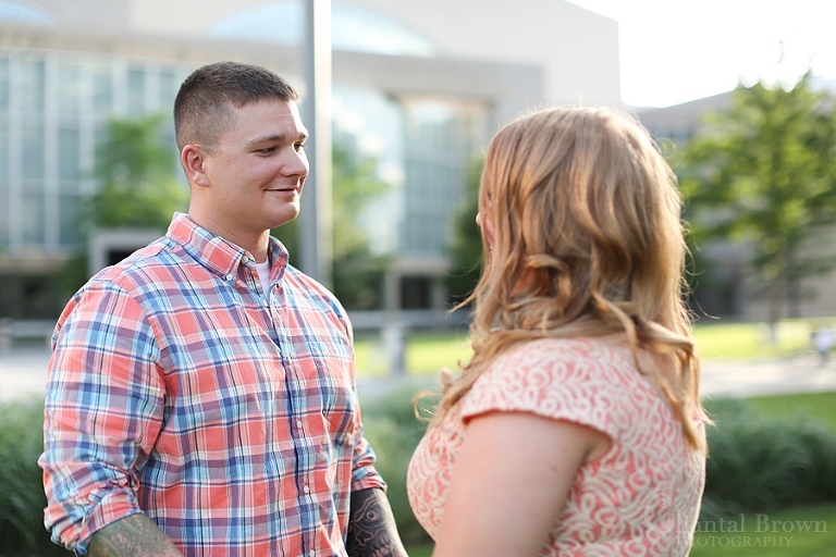 Downtown Dallas Engagement Session at att Opera Windspear Performance Art