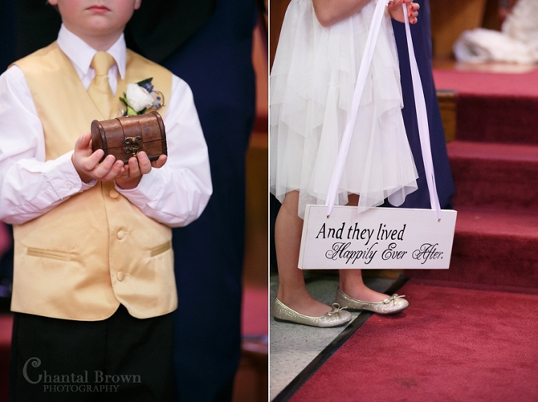 Inside of New Post Chapel wedding in Lawton Fort Sill Oklahoma