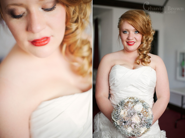 Lawton Fort Sill OK Military Wedding bride in dress