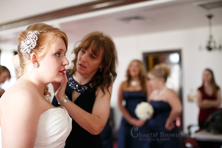 Lawton Fort Sill OK Military Wedding getting ready at New Post Chapel military base