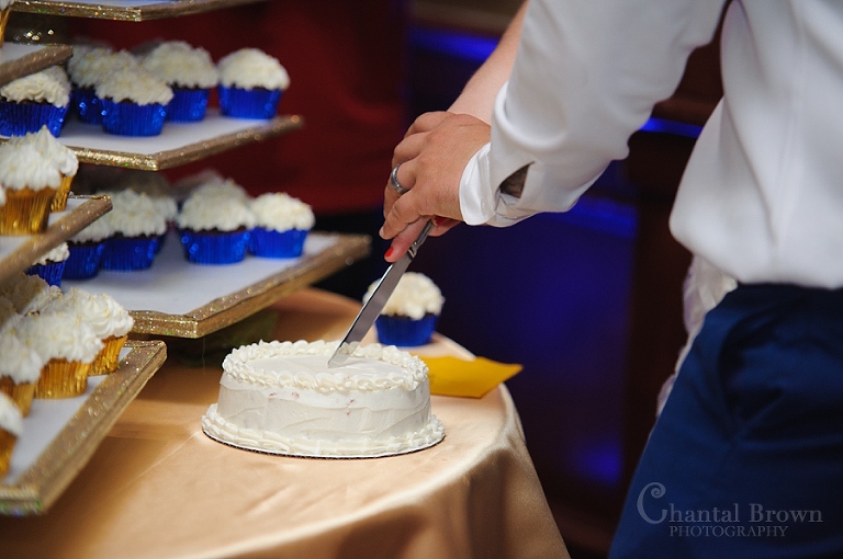Lawton Okahoma wedding cake at cameron university McCasland ballroom