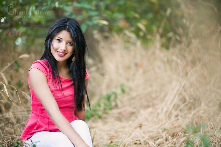 Plano West high school senior pictures taken out in the grass field