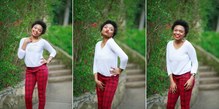 Red Oak High School senior pictures at Highland Park in Dallas Texas standing by beautiful stairs