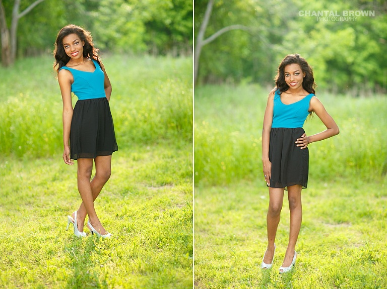 Stunning McKinney senior pictures at golden sunset light at the park taken by McKinney senior portrait photographer by Chantal Brown Photography in Texas.