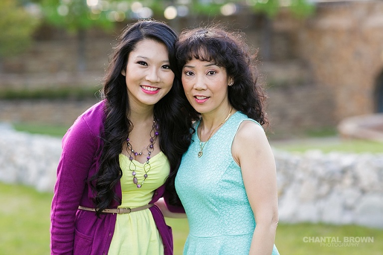 Best mother and daughter family portrait in Adriatica Village by Chantal Brown Photography in McKinney TX.